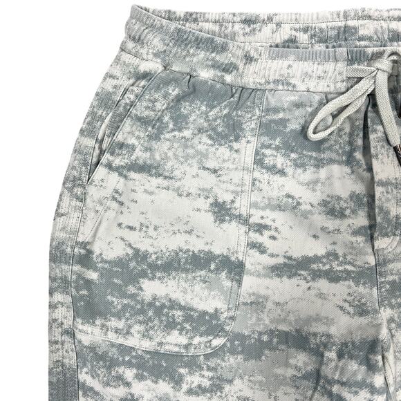 Athleta Farallon Jogger Pants Women's XL Fog Gray Green Camo Athletic Running - Picture 12 of 13